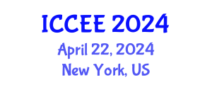 International Conference on Civil and Environmental Engineering (ICCEE) April 22, 2024 - New York, United States
