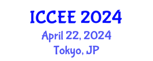 International Conference on Civil and Environmental Engineering (ICCEE) April 22, 2024 - Tokyo, Japan