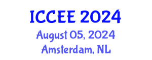 International Conference on Civil and Environmental Engineering (ICCEE) August 05, 2024 - Amsterdam, Netherlands