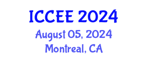 International Conference on Civil and Environmental Engineering (ICCEE) August 05, 2024 - Montreal, Canada