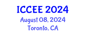 International Conference on Civil and Environmental Engineering (ICCEE) August 08, 2024 - Toronto, Canada
