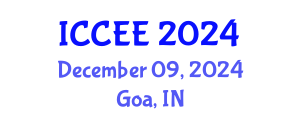 International Conference on Civil and Environmental Engineering (ICCEE) December 09, 2024 - Goa, India