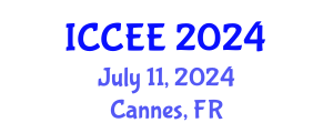 International Conference on Civil and Environmental Engineering (ICCEE) July 11, 2024 - Cannes, France
