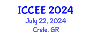 International Conference on Civil and Environmental Engineering (ICCEE) July 22, 2024 - Crete, Greece