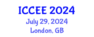 International Conference on Civil and Environmental Engineering (ICCEE) July 29, 2024 - London, United Kingdom