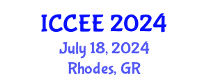 International Conference on Civil and Environmental Engineering (ICCEE) July 18, 2024 - Rhodes, Greece