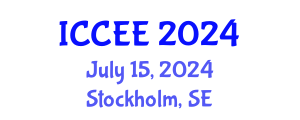 International Conference on Civil and Environmental Engineering (ICCEE) July 15, 2024 - Stockholm, Sweden