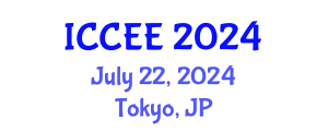 International Conference on Civil and Environmental Engineering (ICCEE) July 22, 2024 - Tokyo, Japan