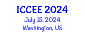 International Conference on Civil and Environmental Engineering (ICCEE) July 15, 2024 - Washington, United States