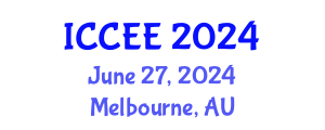 International Conference on Civil and Environmental Engineering (ICCEE) June 27, 2024 - Melbourne, Australia