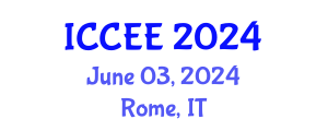 International Conference on Civil and Environmental Engineering (ICCEE) June 03, 2024 - Rome, Italy