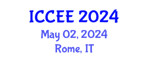 International Conference on Civil and Environmental Engineering (ICCEE) May 02, 2024 - Rome, Italy