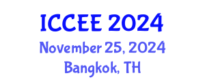 International Conference on Civil and Environmental Engineering (ICCEE) November 25, 2024 - Bangkok, Thailand