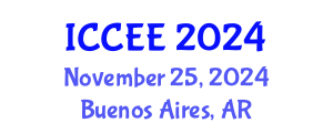 International Conference on Civil and Environmental Engineering (ICCEE) November 25, 2024 - Buenos Aires, Argentina