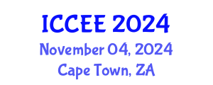 International Conference on Civil and Environmental Engineering (ICCEE) November 04, 2024 - Cape Town, South Africa