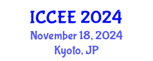 International Conference on Civil and Environmental Engineering (ICCEE) November 18, 2024 - Kyoto, Japan