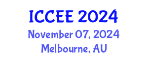 International Conference on Civil and Environmental Engineering (ICCEE) November 07, 2024 - Melbourne, Australia