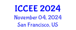 International Conference on Civil and Environmental Engineering (ICCEE) November 04, 2024 - San Francisco, United States