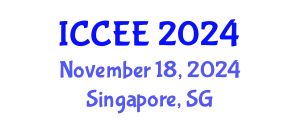 International Conference on Civil and Environmental Engineering (ICCEE) November 18, 2024 - Singapore, Singapore