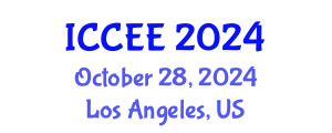 International Conference on Civil and Environmental Engineering (ICCEE) October 28, 2024 - Los Angeles, United States