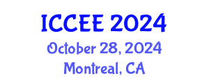 International Conference on Civil and Environmental Engineering (ICCEE) October 28, 2024 - Montreal, Canada