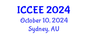 International Conference on Civil and Environmental Engineering (ICCEE) October 10, 2024 - Sydney, Australia