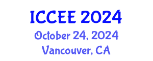 International Conference on Civil and Environmental Engineering (ICCEE) October 24, 2024 - Vancouver, Canada