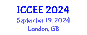 International Conference on Civil and Environmental Engineering (ICCEE) September 19, 2024 - London, United Kingdom