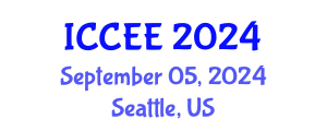 International Conference on Civil and Environmental Engineering (ICCEE) September 05, 2024 - Seattle, United States