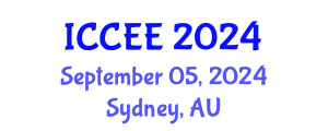 International Conference on Civil and Environmental Engineering (ICCEE) September 05, 2024 - Sydney, Australia