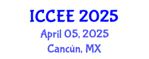 International Conference on Civil and Environmental Engineering (ICCEE) April 05, 2025 - Cancún, Mexico