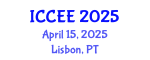 International Conference on Civil and Environmental Engineering (ICCEE) April 15, 2025 - Lisbon, Portugal
