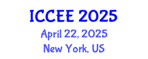 International Conference on Civil and Environmental Engineering (ICCEE) April 22, 2025 - New York, United States