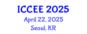 International Conference on Civil and Environmental Engineering (ICCEE) April 22, 2025 - Seoul, Republic of Korea