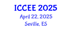 International Conference on Civil and Environmental Engineering (ICCEE) April 22, 2025 - Seville, Spain
