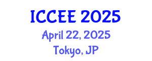 International Conference on Civil and Environmental Engineering (ICCEE) April 22, 2025 - Tokyo, Japan