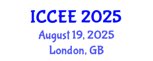 International Conference on Civil and Environmental Engineering (ICCEE) August 19, 2025 - London, United Kingdom