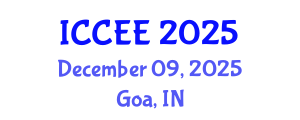 International Conference on Civil and Environmental Engineering (ICCEE) December 09, 2025 - Goa, India