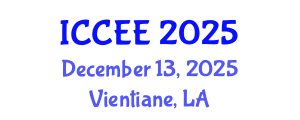 International Conference on Civil and Environmental Engineering (ICCEE) December 13, 2025 - Vientiane, Laos