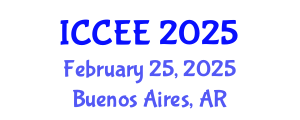 International Conference on Civil and Environmental Engineering (ICCEE) February 25, 2025 - Buenos Aires, Argentina