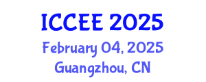 International Conference on Civil and Environmental Engineering (ICCEE) February 04, 2025 - Guangzhou, China