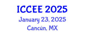 International Conference on Civil and Environmental Engineering (ICCEE) January 23, 2025 - Cancún, Mexico