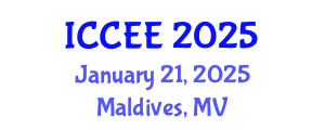 International Conference on Civil and Environmental Engineering (ICCEE) January 21, 2025 - Maldives, Maldives