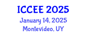 International Conference on Civil and Environmental Engineering (ICCEE) January 14, 2025 - Montevideo, Uruguay
