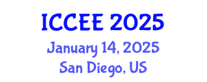 International Conference on Civil and Environmental Engineering (ICCEE) January 14, 2025 - San Diego, United States