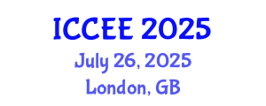 International Conference on Civil and Environmental Engineering (ICCEE) July 26, 2025 - London, United Kingdom