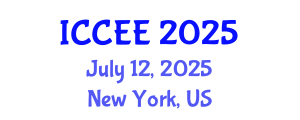 International Conference on Civil and Environmental Engineering (ICCEE) July 12, 2025 - New York, United States