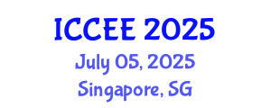 International Conference on Civil and Environmental Engineering (ICCEE) July 05, 2025 - Singapore, Singapore