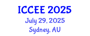 International Conference on Civil and Environmental Engineering (ICCEE) July 29, 2025 - Sydney, Australia