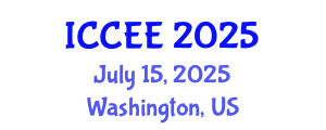 International Conference on Civil and Environmental Engineering (ICCEE) July 15, 2025 - Washington, United States